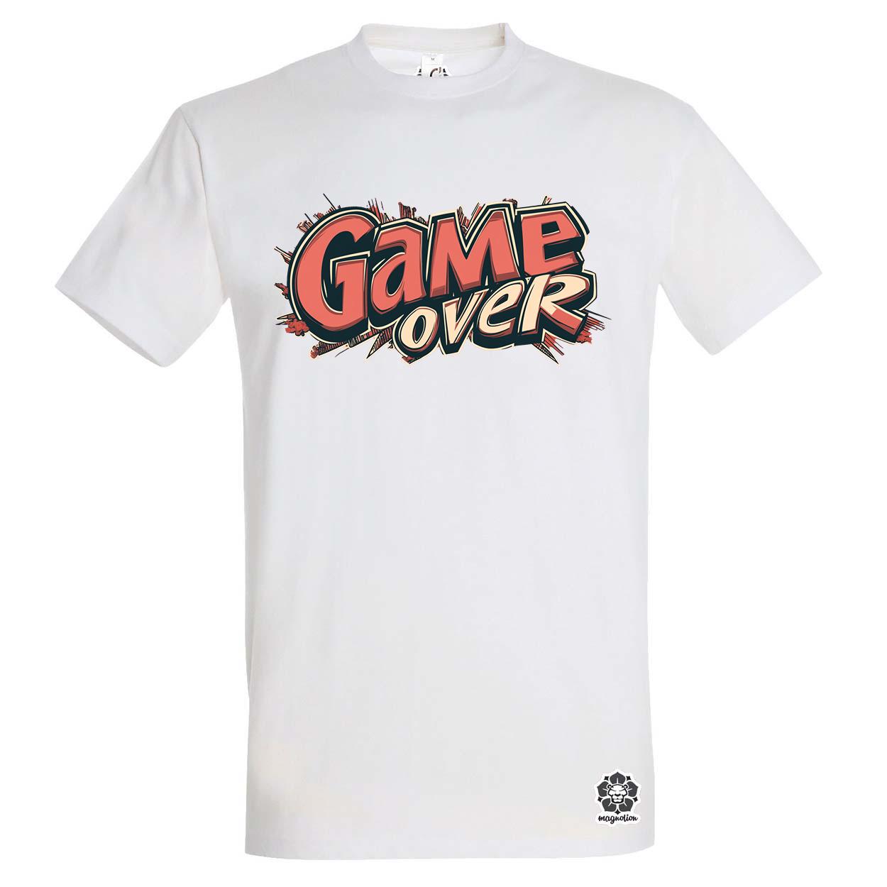 Game over v12 egyedi póló 