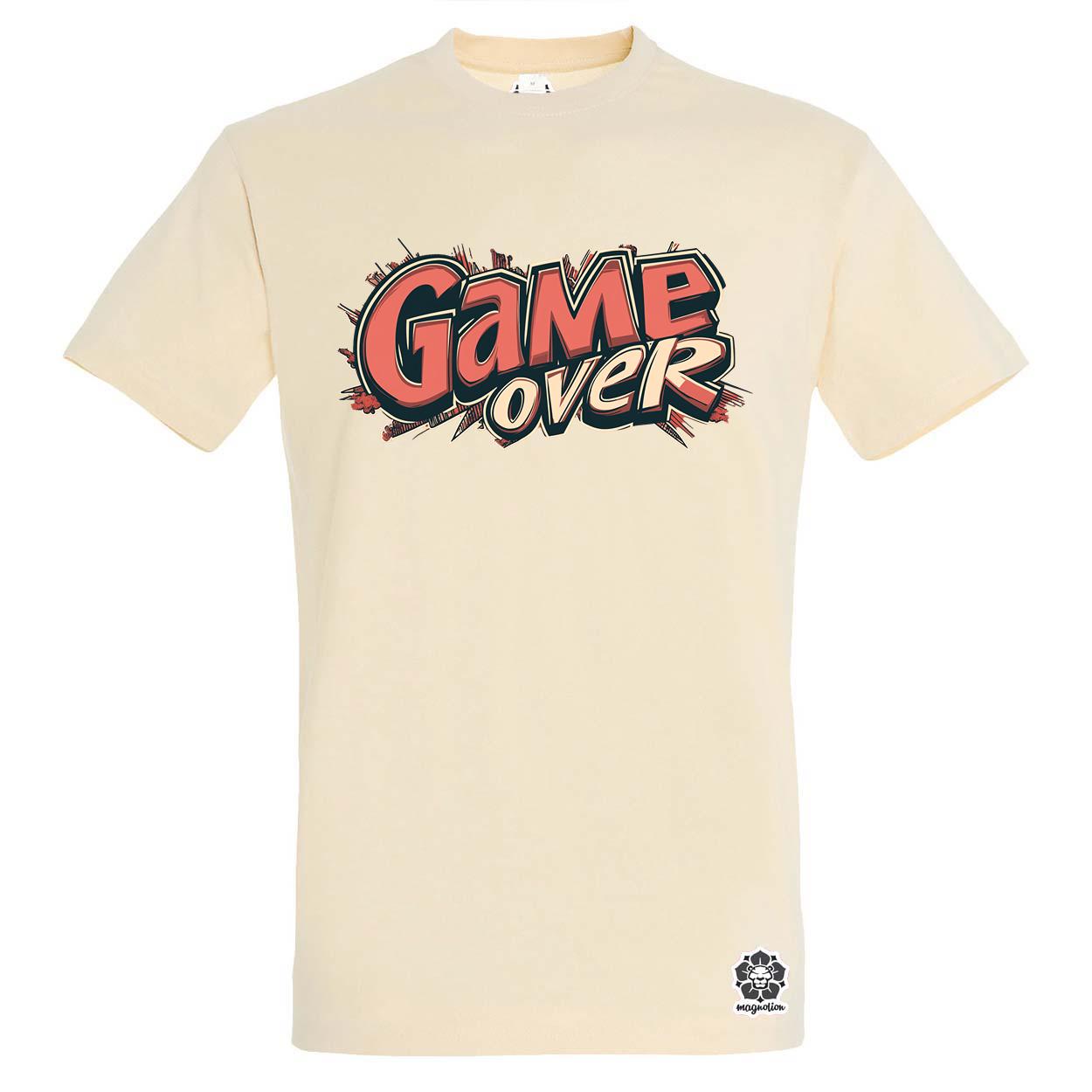 Game over v12 egyedi póló 