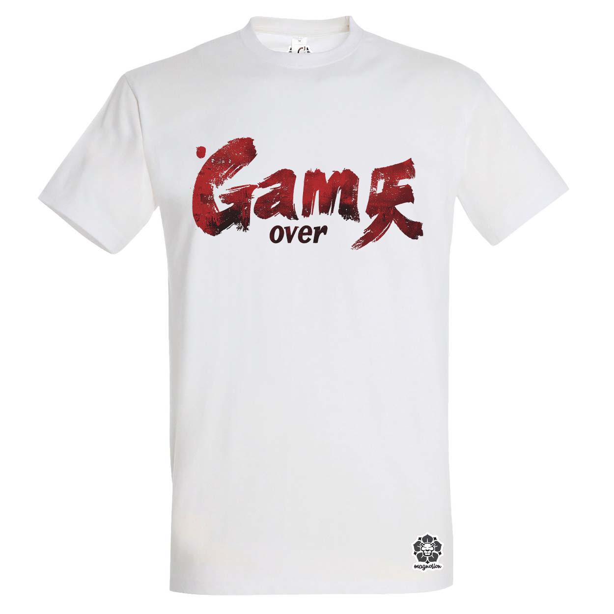 Game over v15 egyedi póló 