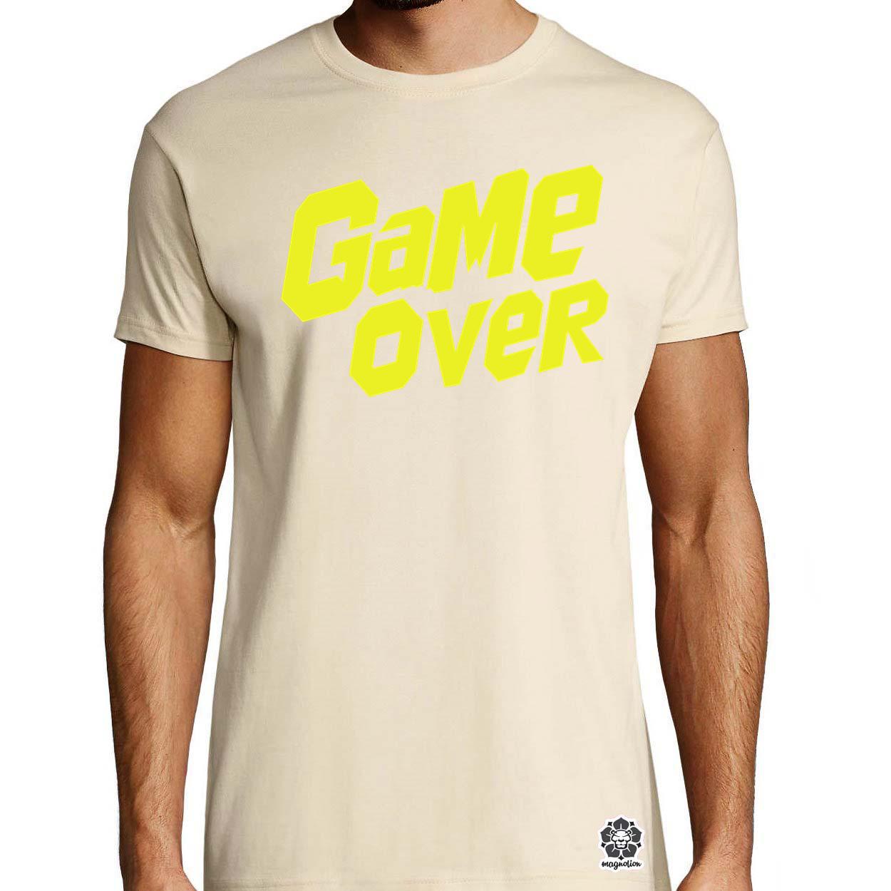 Game over v17 egyedi póló 