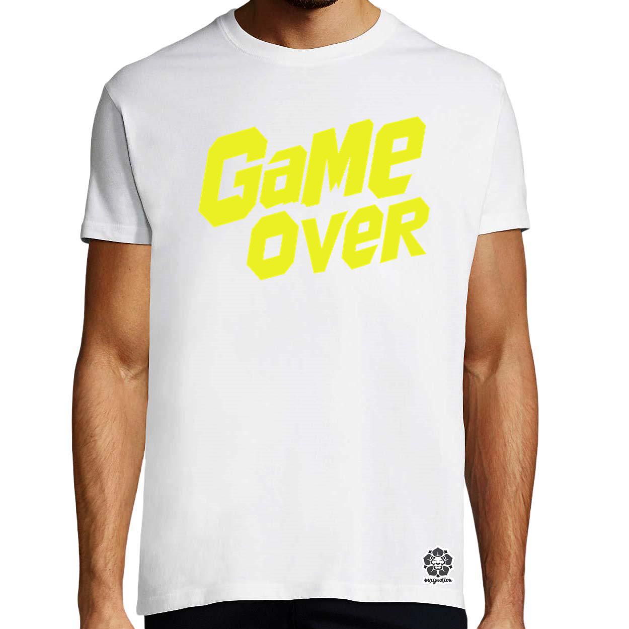 Game over v17 egyedi póló 