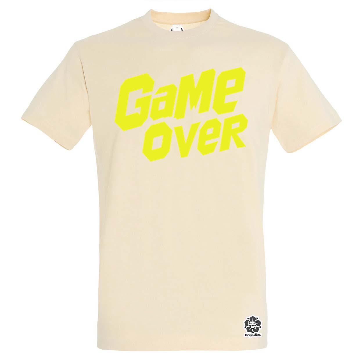 Game over v17 egyedi póló 