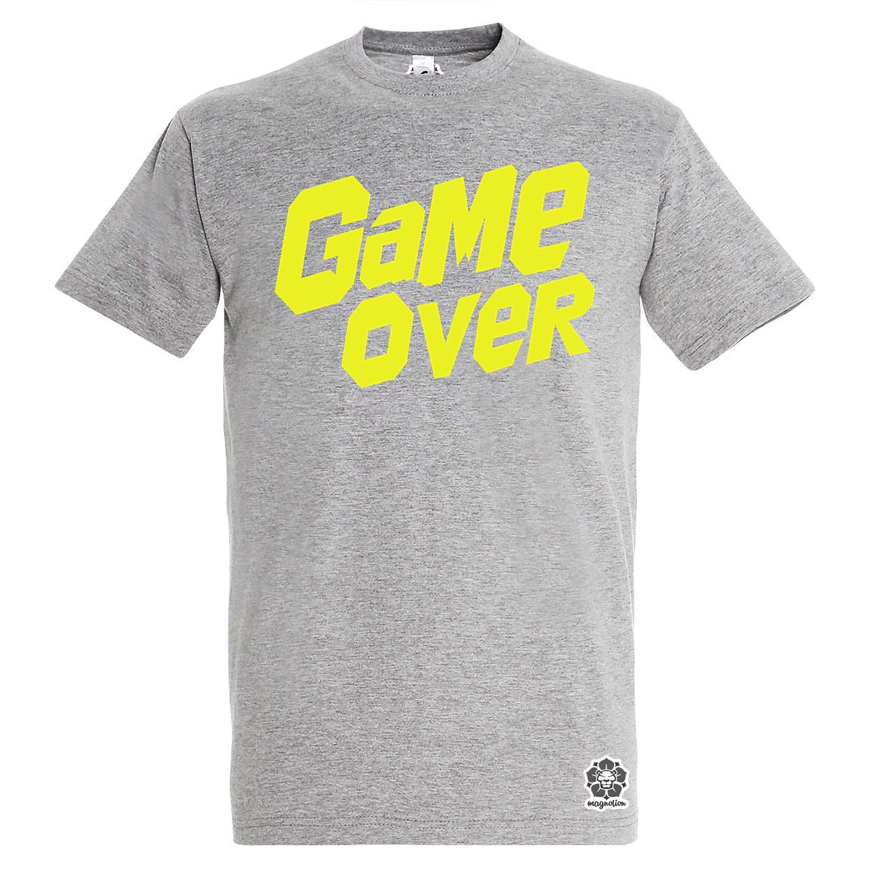 Game over v17 egyedi póló 