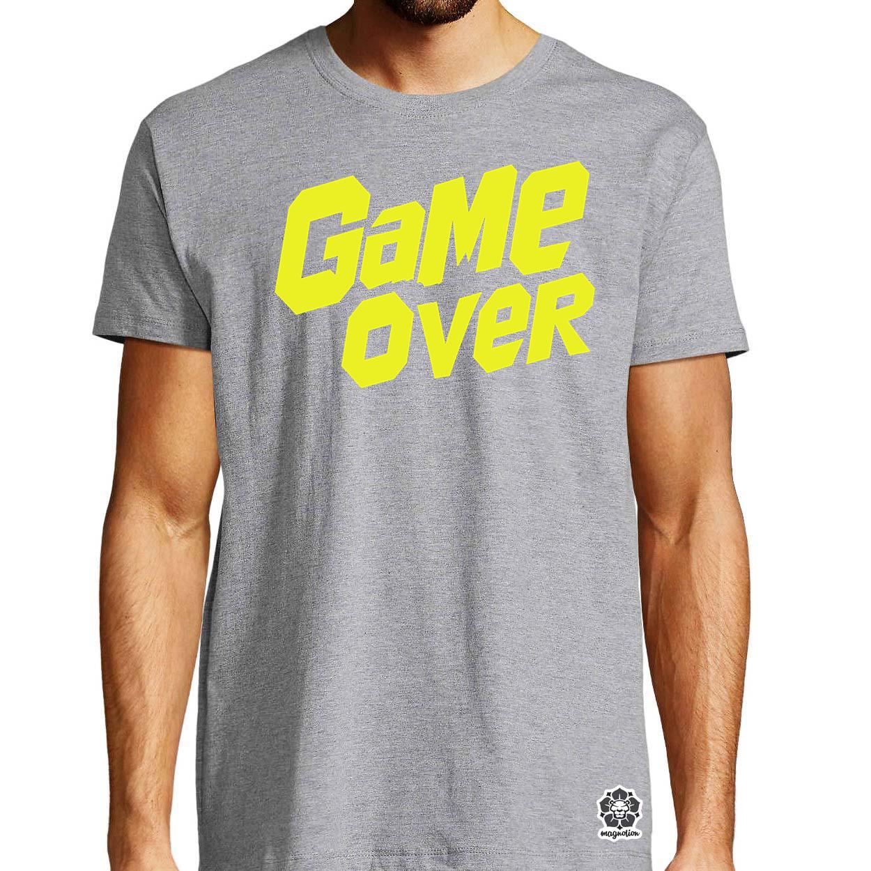 Game over v17 egyedi póló 