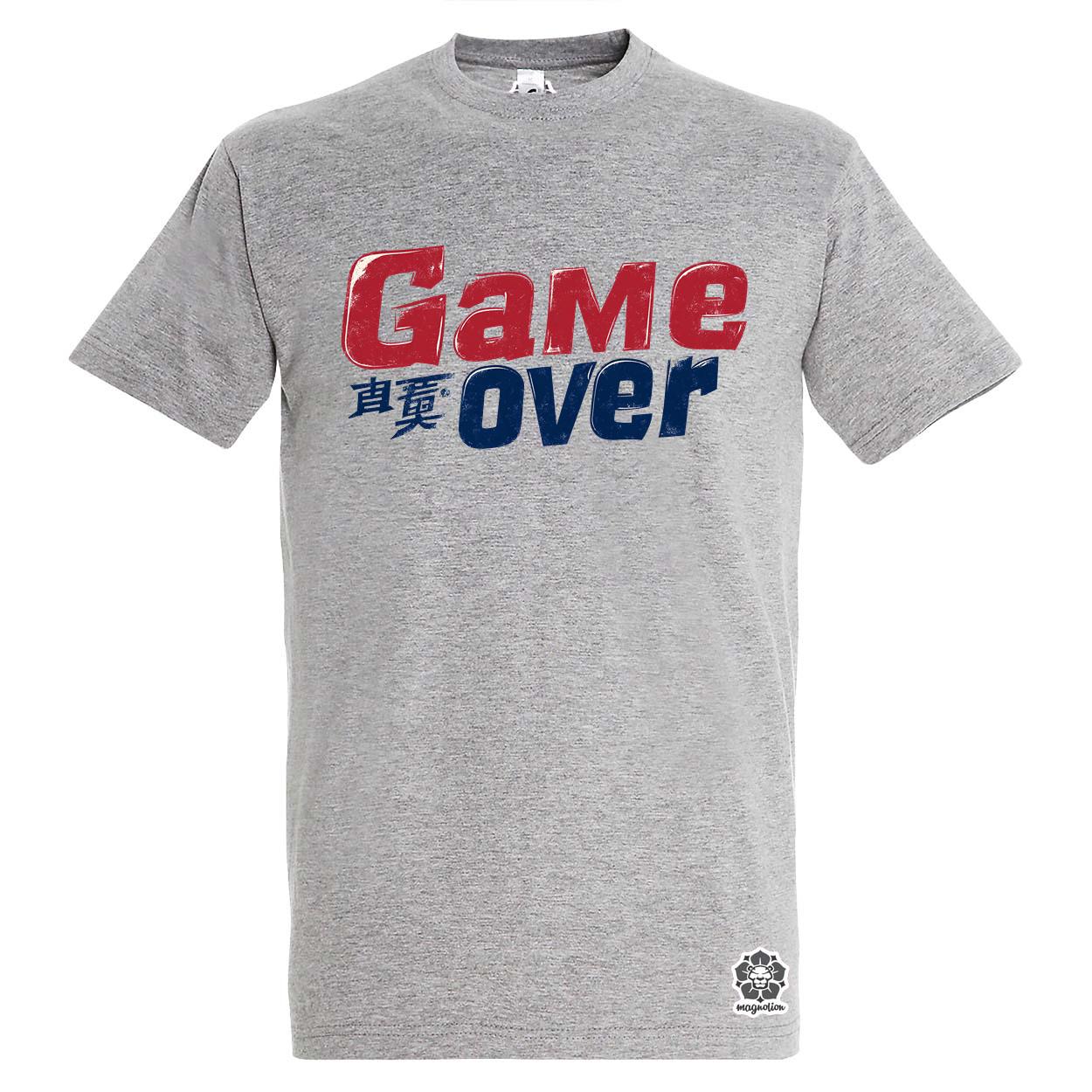 Game over v5 egyedi póló 
