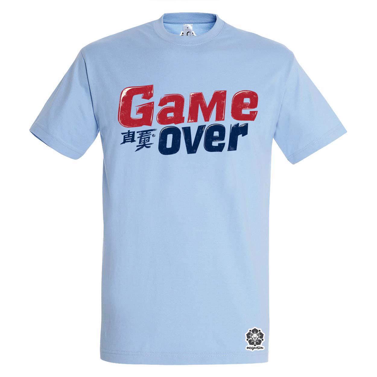 Game over v5 egyedi póló 