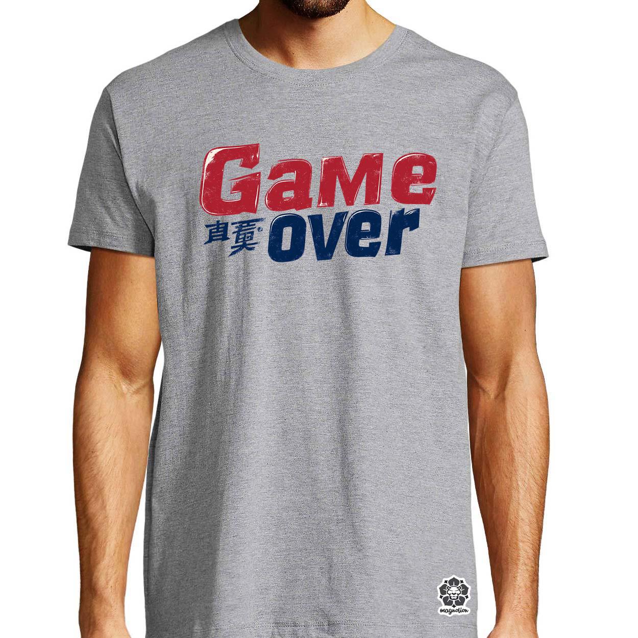 Game over v5 egyedi póló 