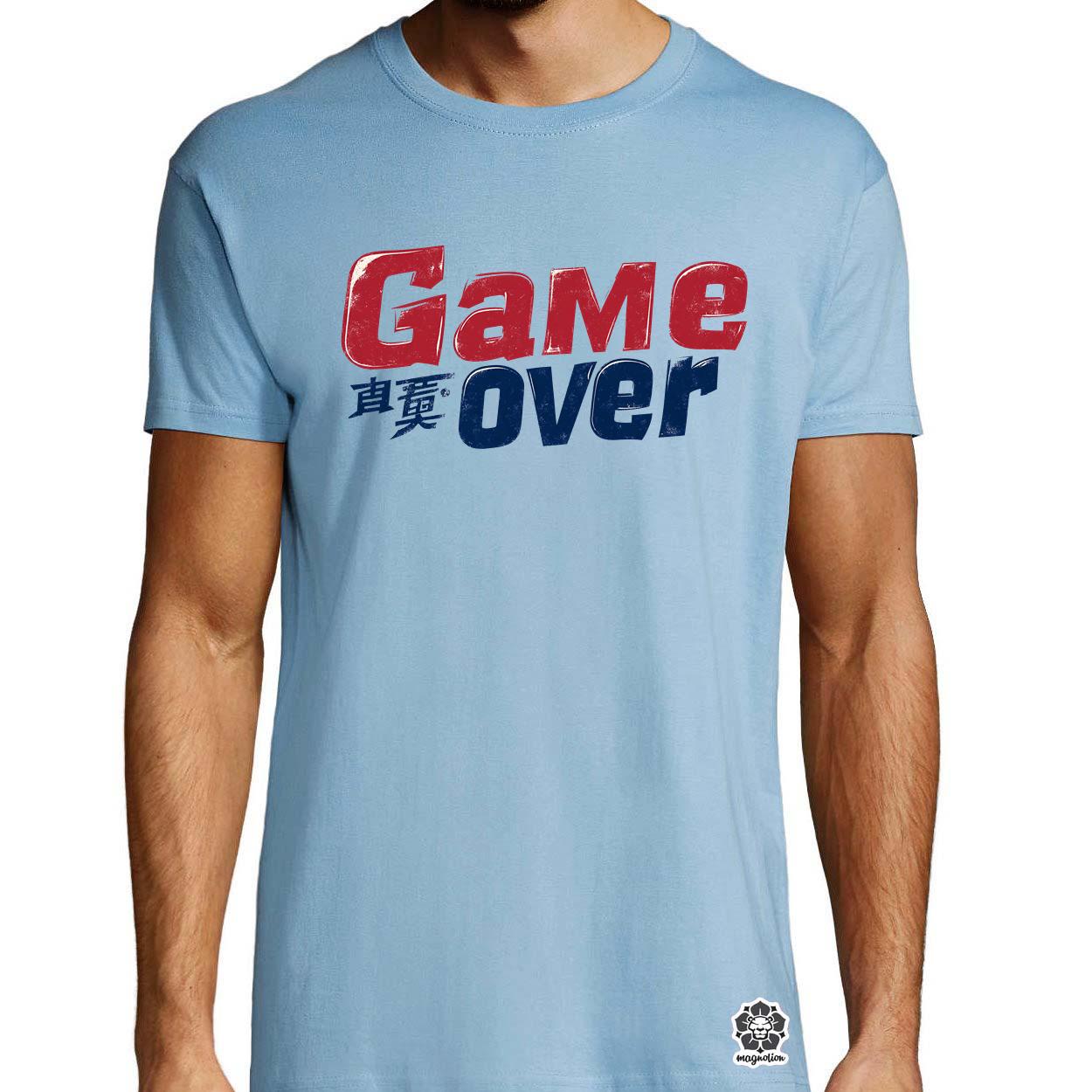Game over v5 egyedi póló 