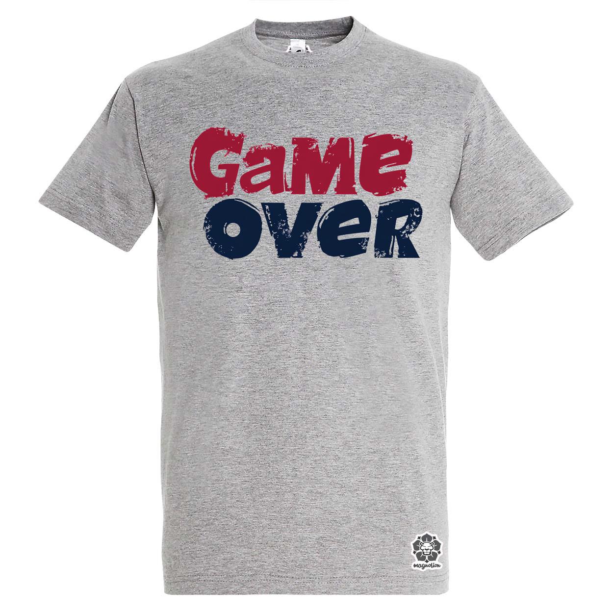 Game over v6 egyedi póló 
