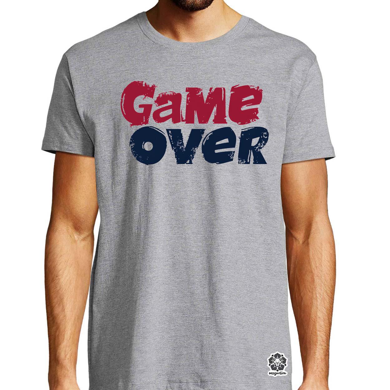 Game over v6 egyedi póló 