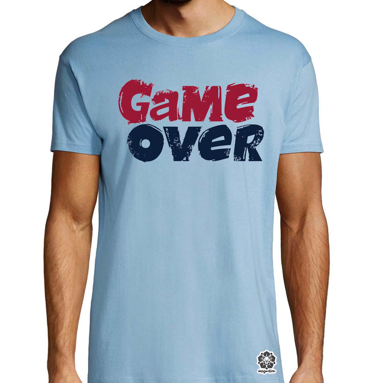 Game over v6 egyedi póló 