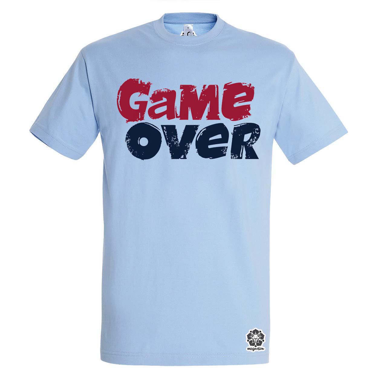Game over v6 egyedi póló 