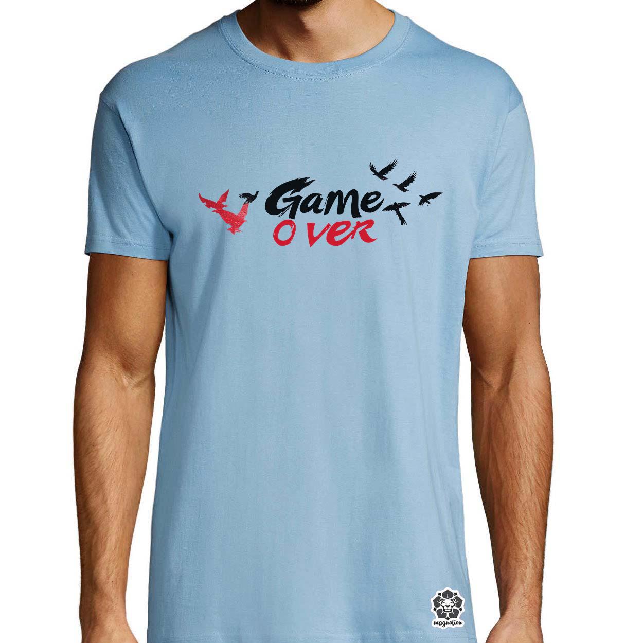 Game over v7 egyedi póló 