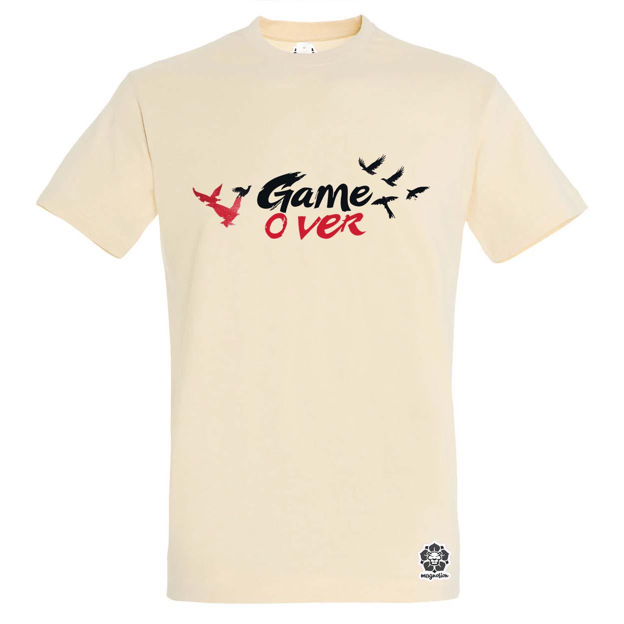 Game over v7 egyedi póló 