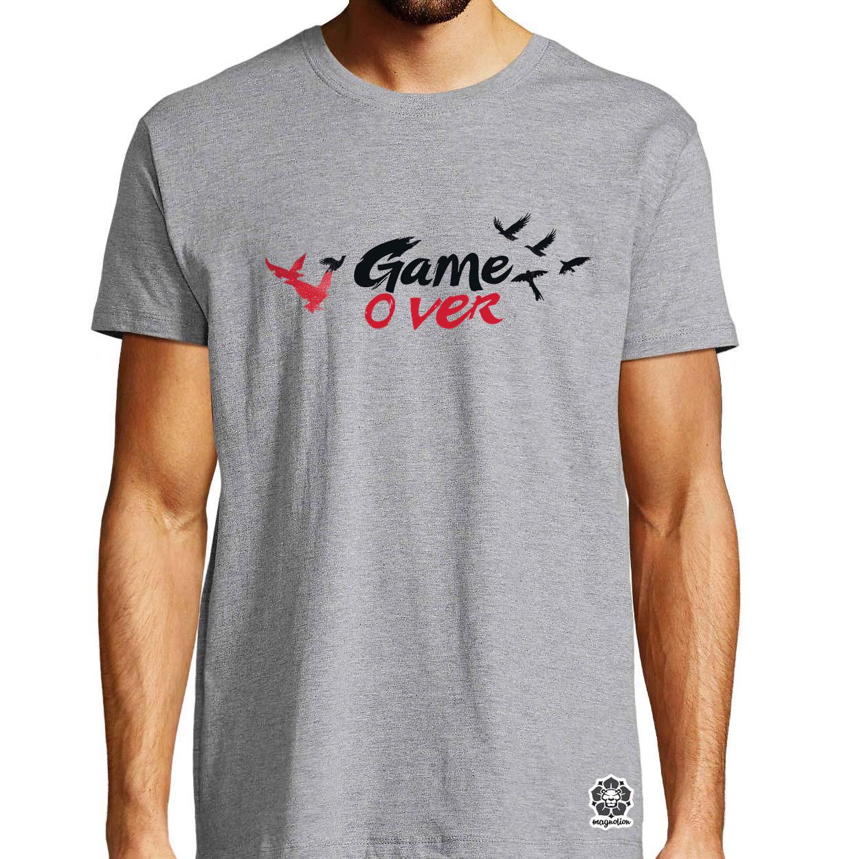 Game over v7 egyedi póló 