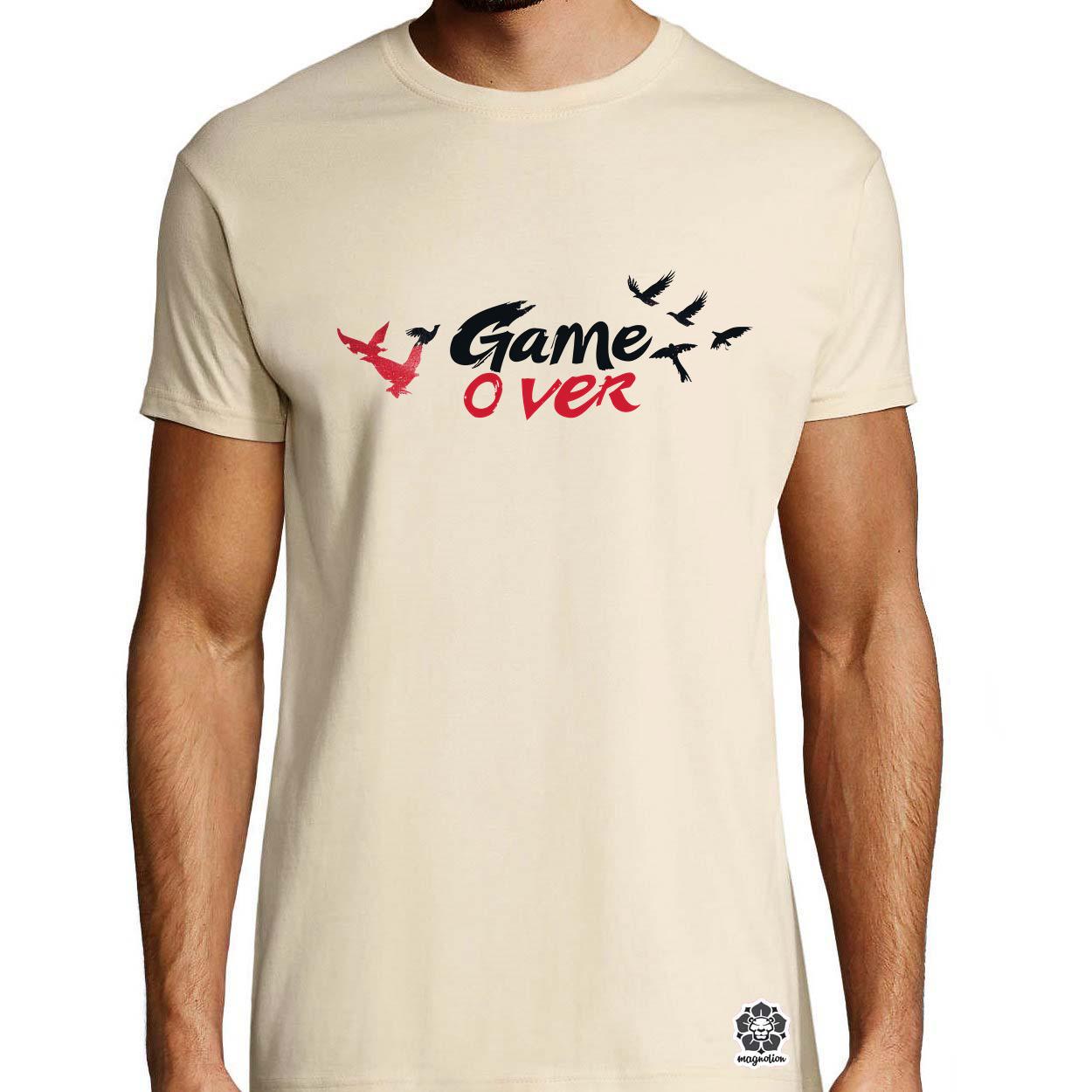 Game over v7 egyedi póló 