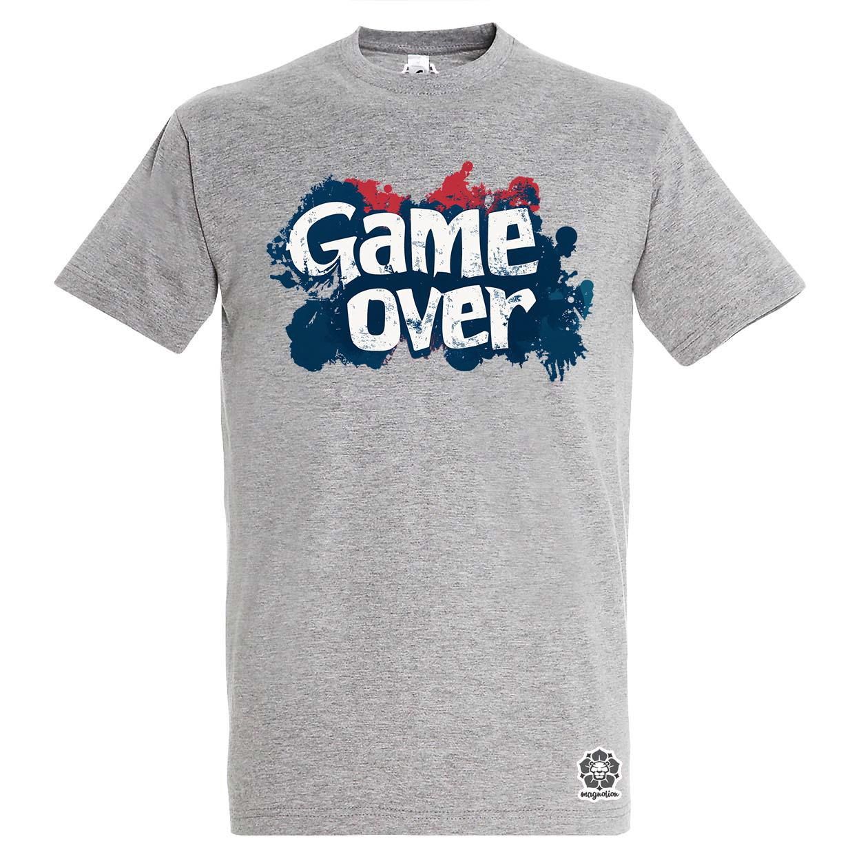 Game over v8 egyedi póló 