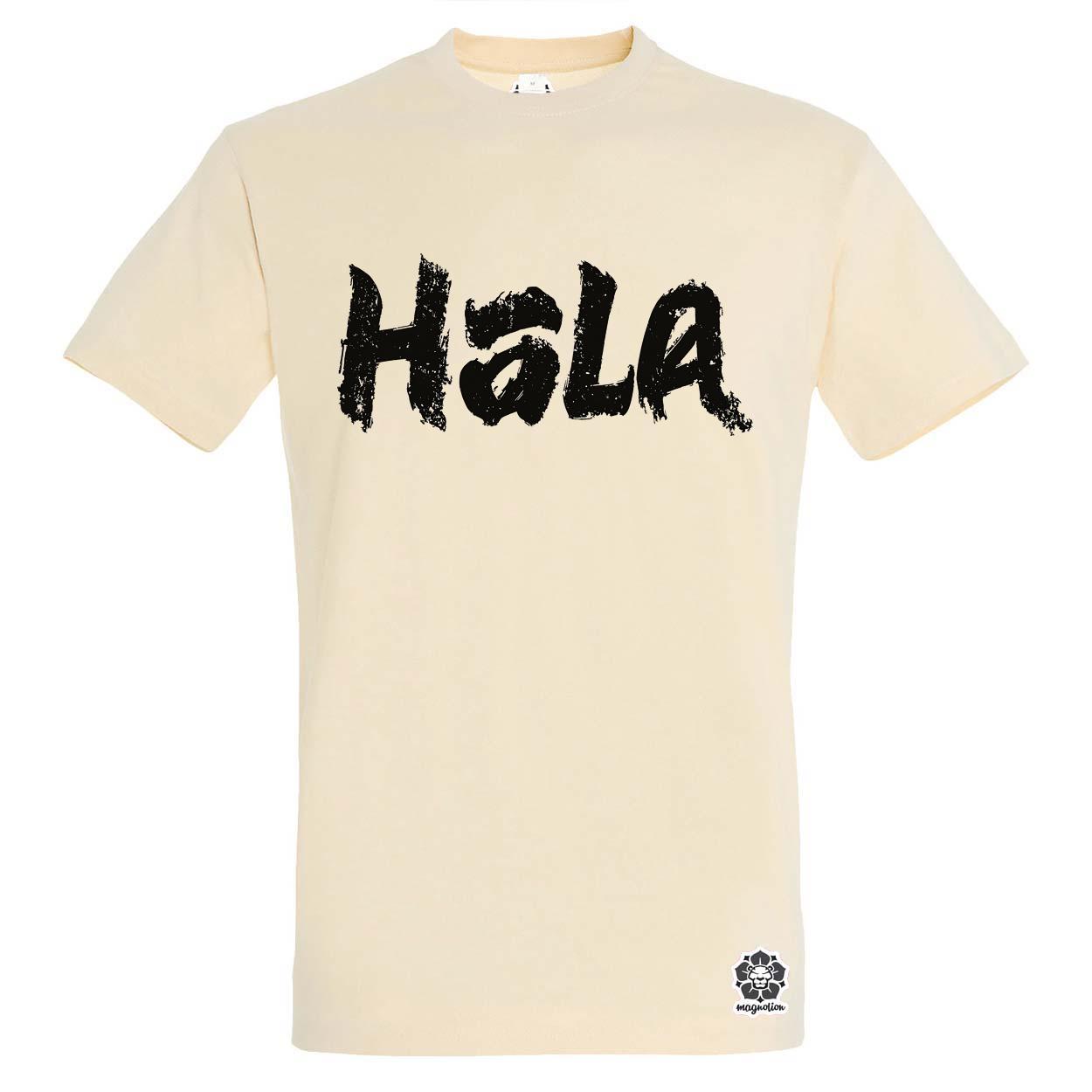 Hála v1 egyedi póló 