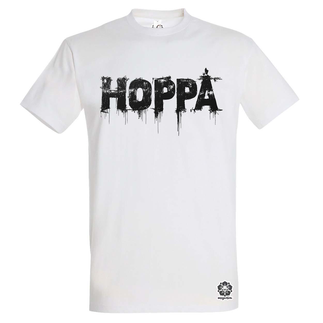 Hoppá v1 egyedi póló 