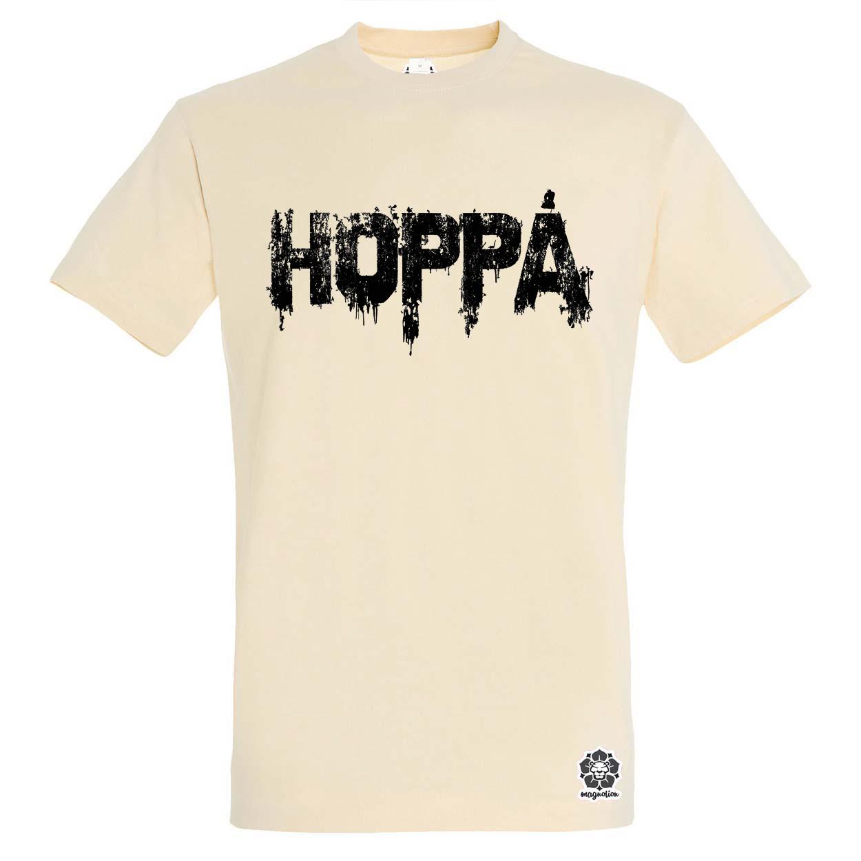 Hoppá v2 egyedi póló 