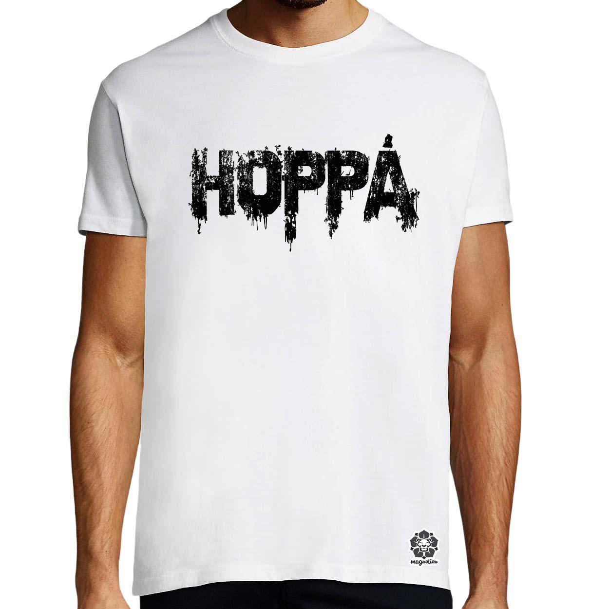 Hoppá v2 egyedi póló 