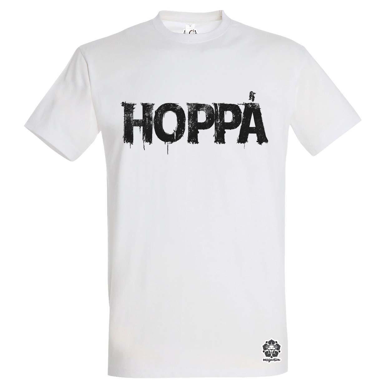 Hoppá v3 egyedi póló 