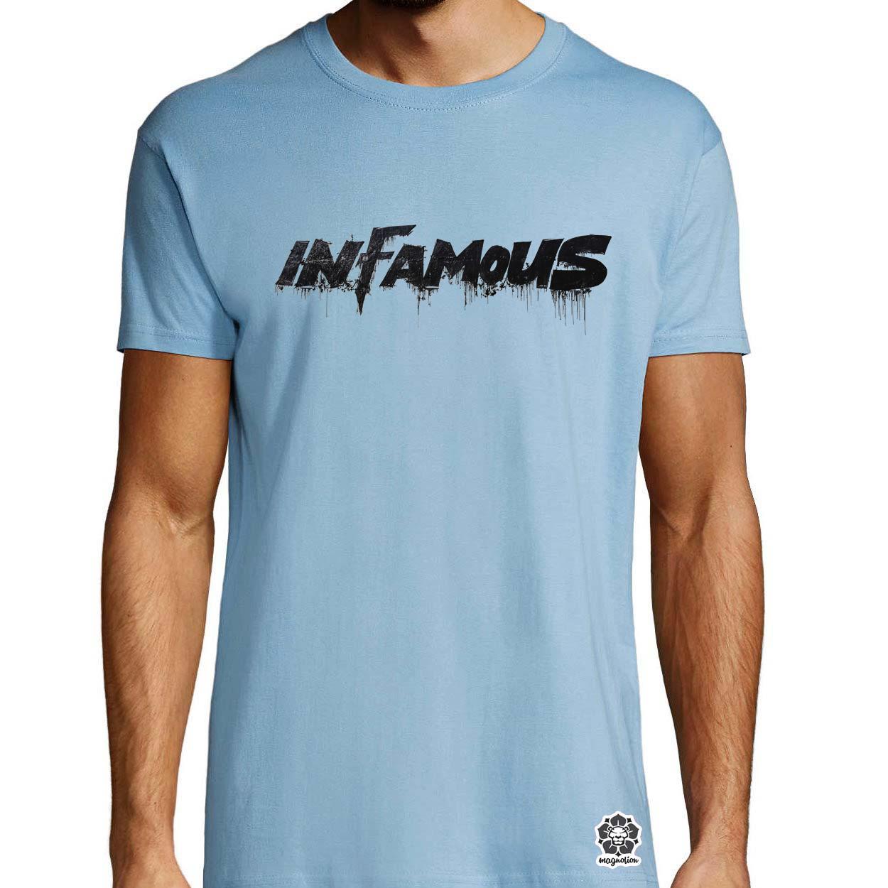 Infamous v2 egyedi póló 