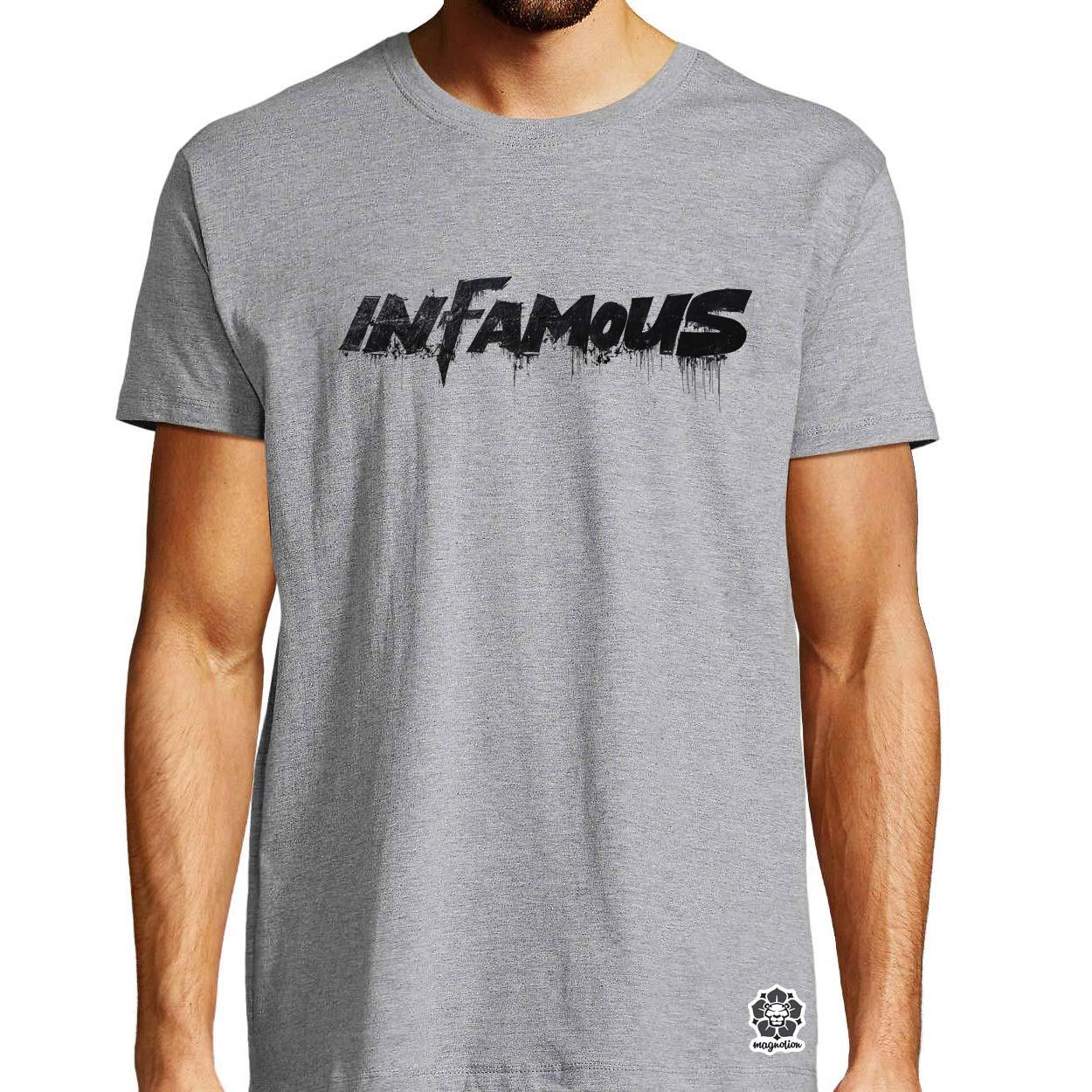 Infamous v2 egyedi póló 