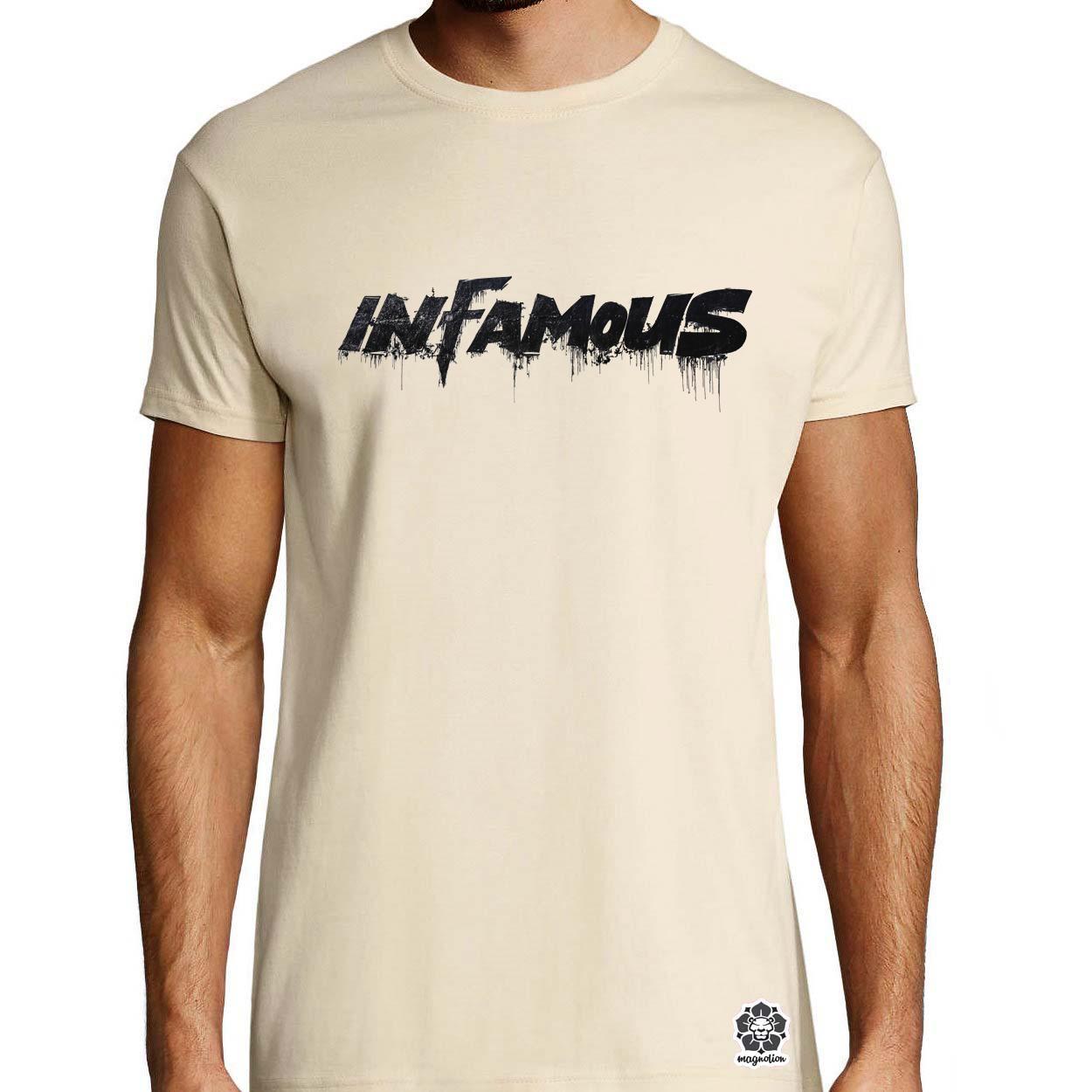 Infamous v2 egyedi póló 