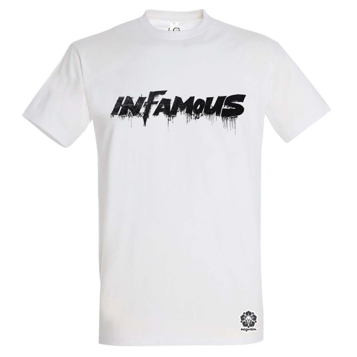 Infamous v2 egyedi póló 