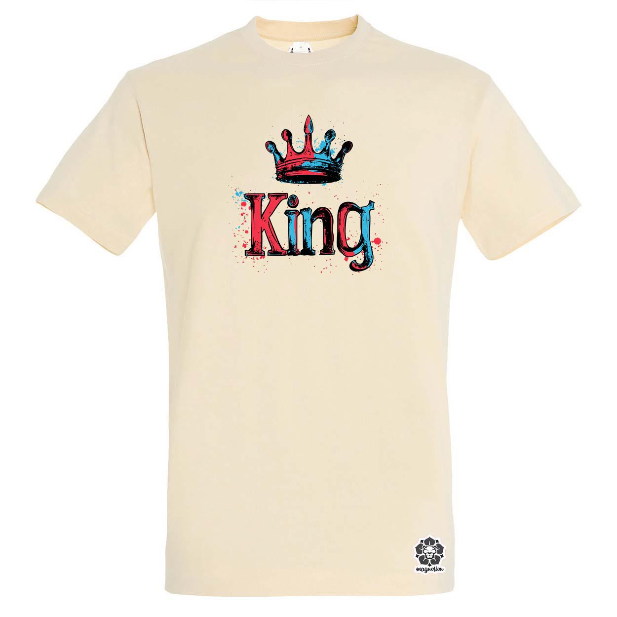 King v12 egyedi póló 