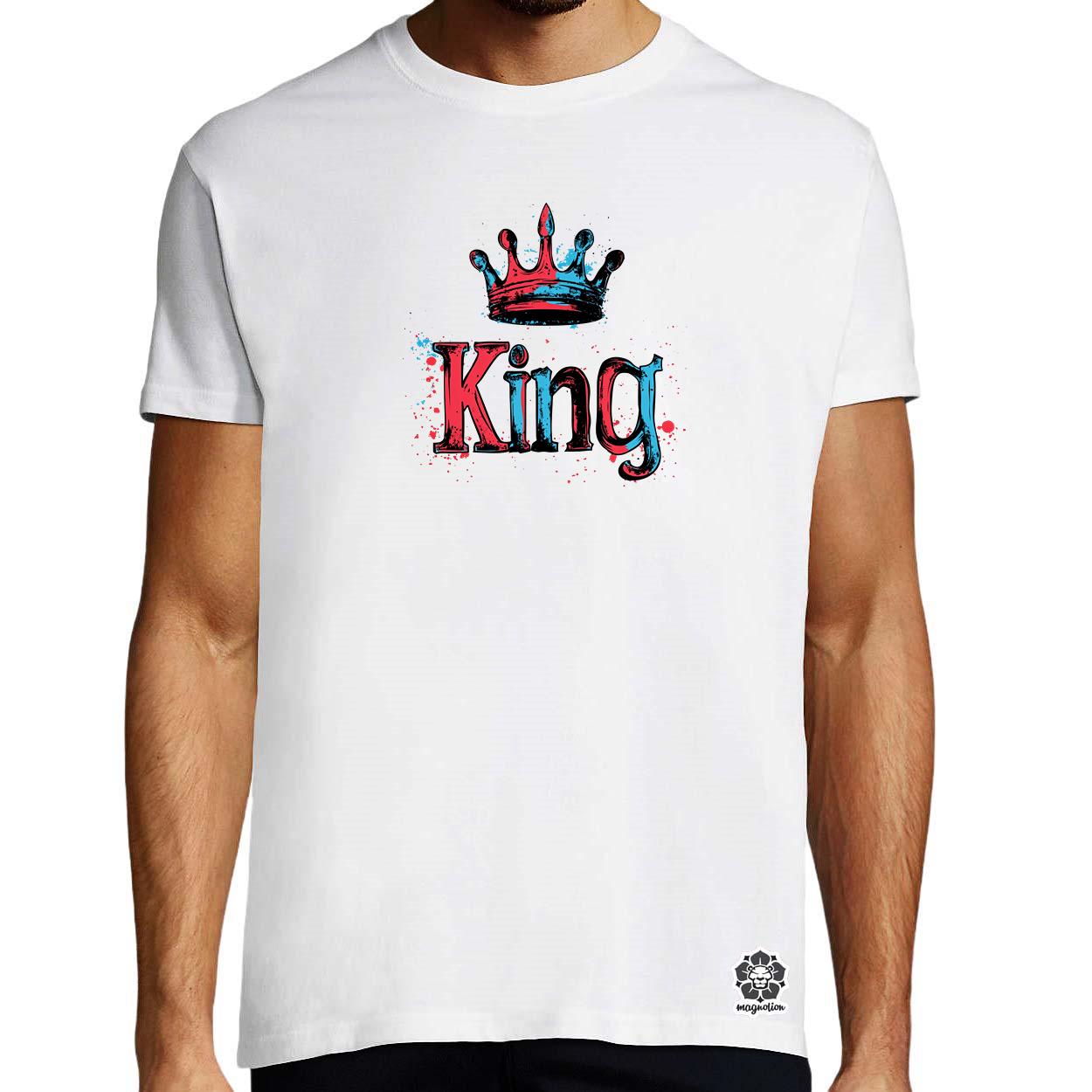 King v12 egyedi póló 