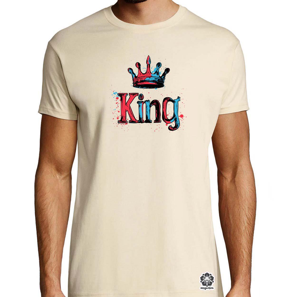 King v12 egyedi póló 