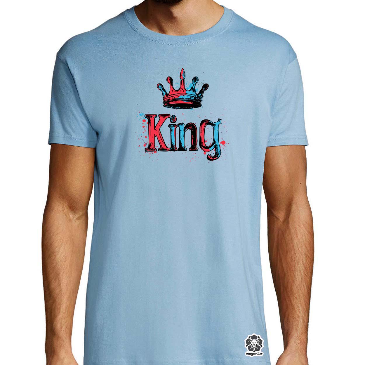 King v12 egyedi póló 