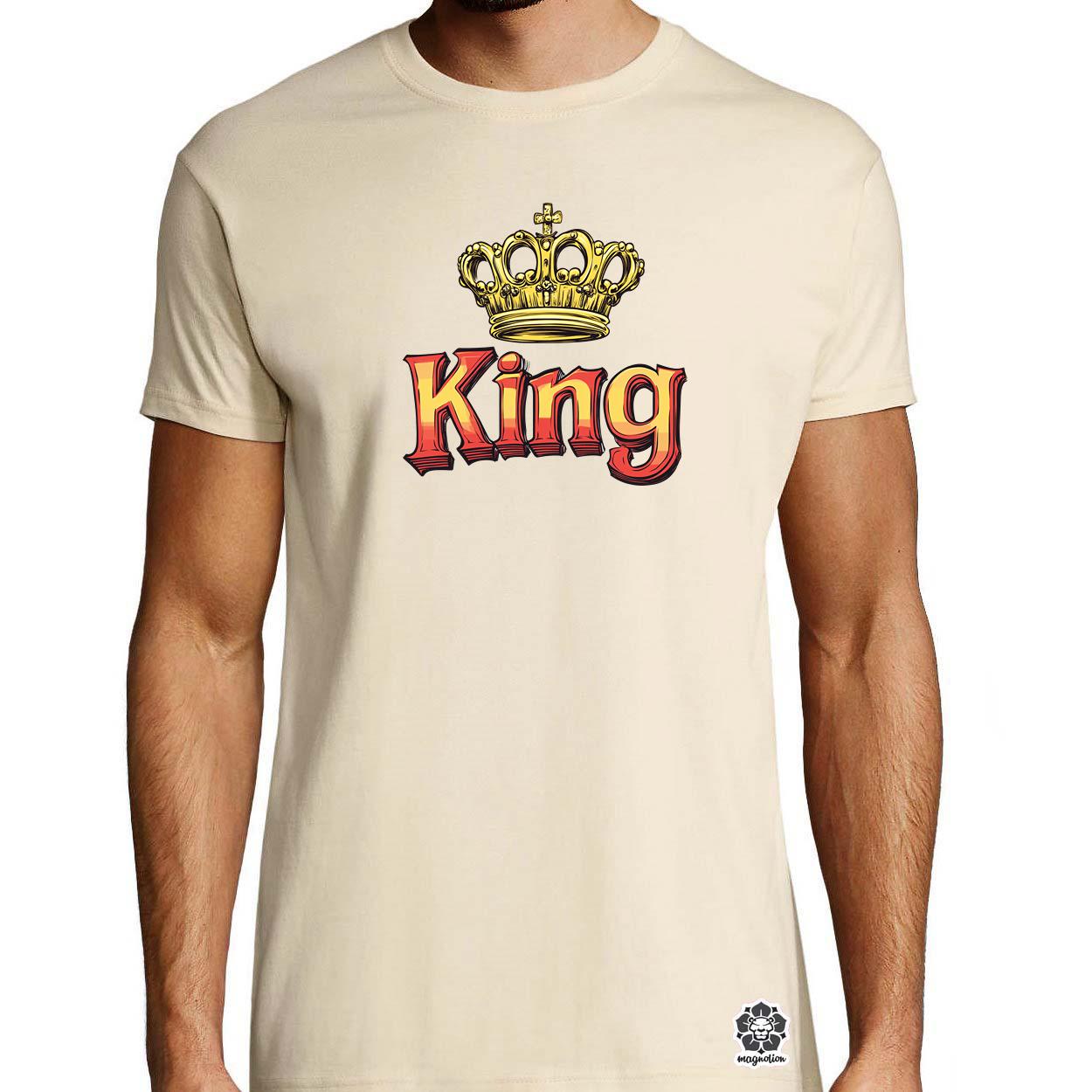 King v13 egyedi póló 