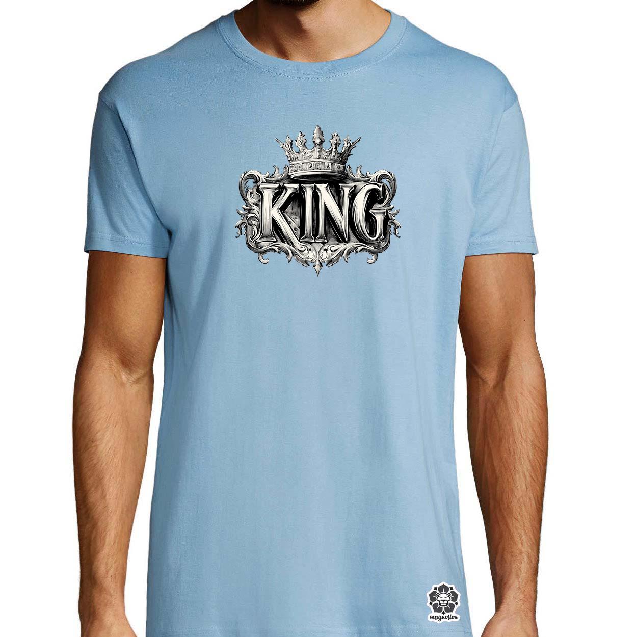 King v3 egyedi póló 
