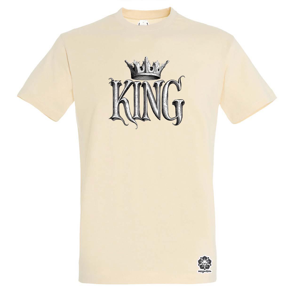 King v4 egyedi póló 