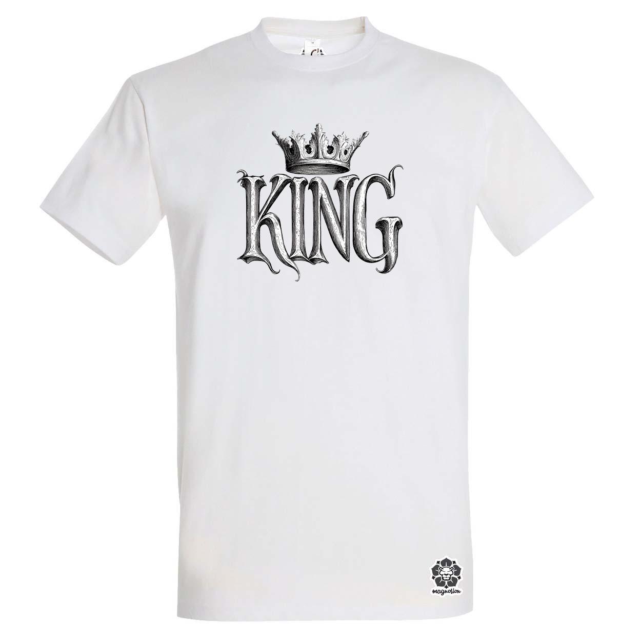 King v4 egyedi póló 