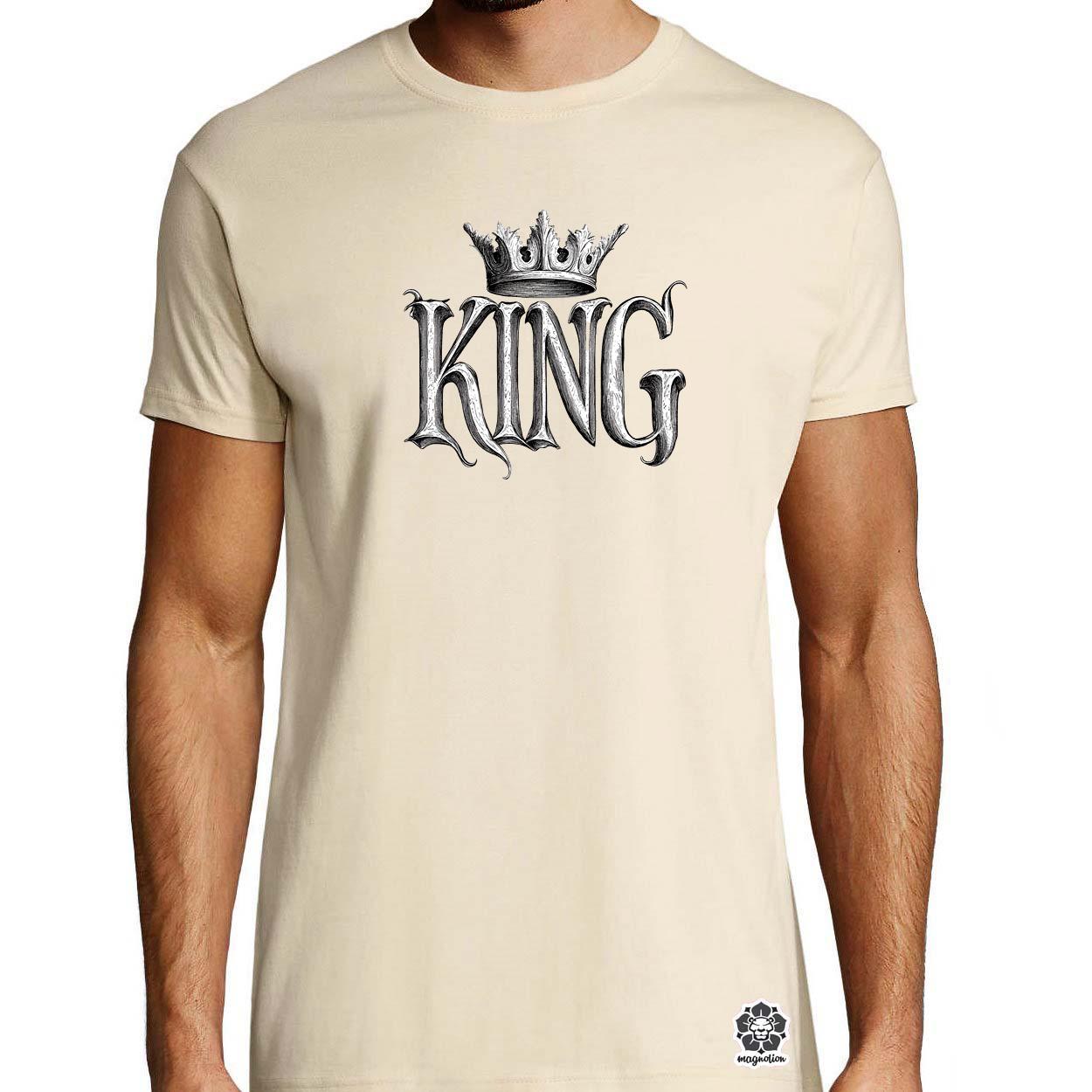 King v4 egyedi póló 