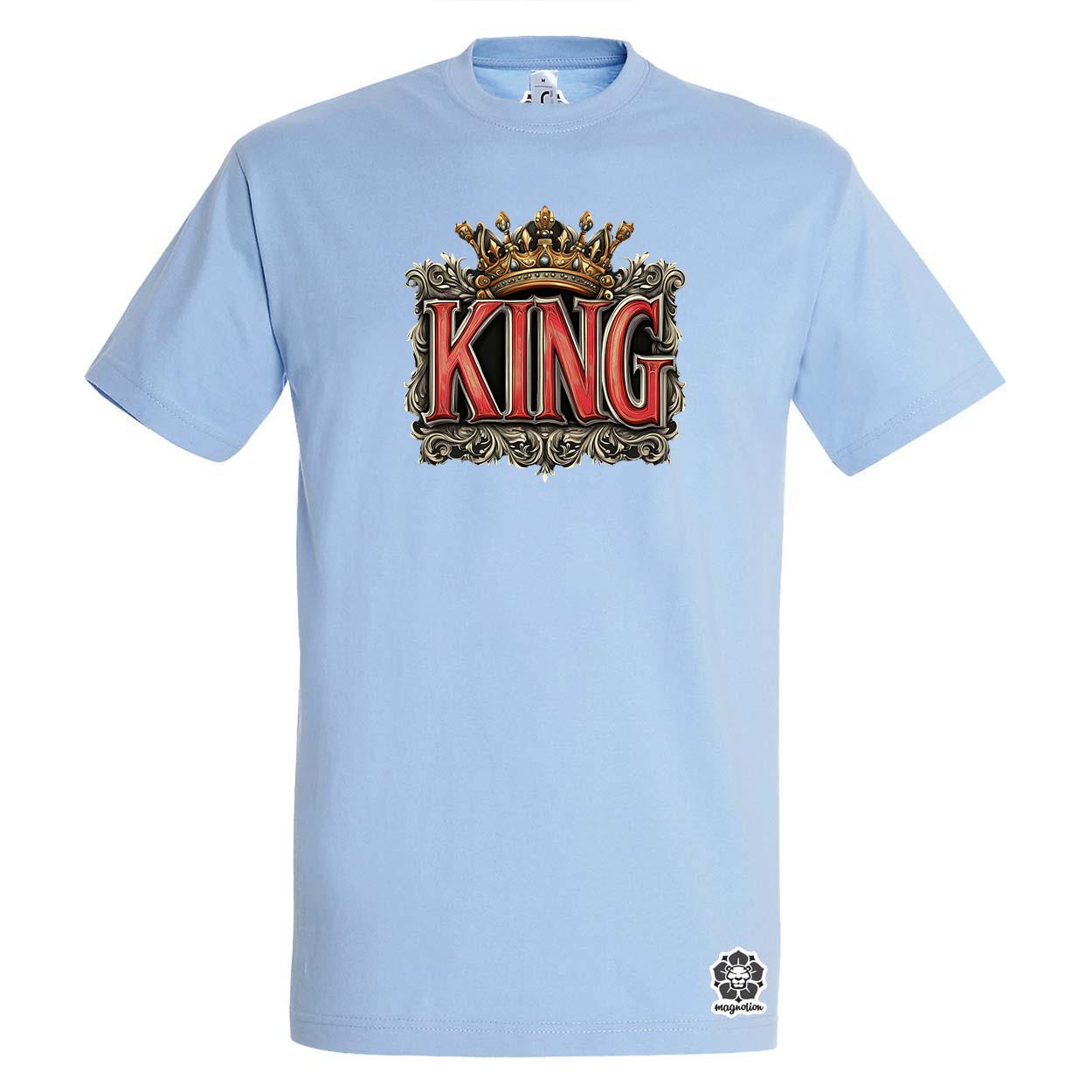 King v7 egyedi póló 