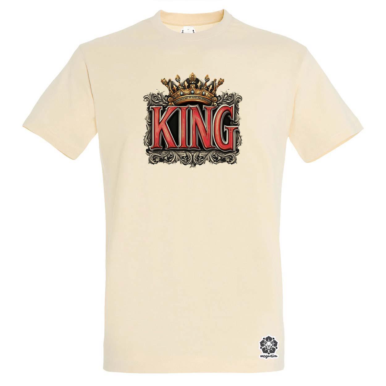 King v7 egyedi póló 