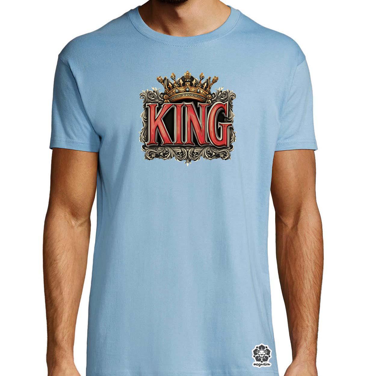 King v7 egyedi póló 