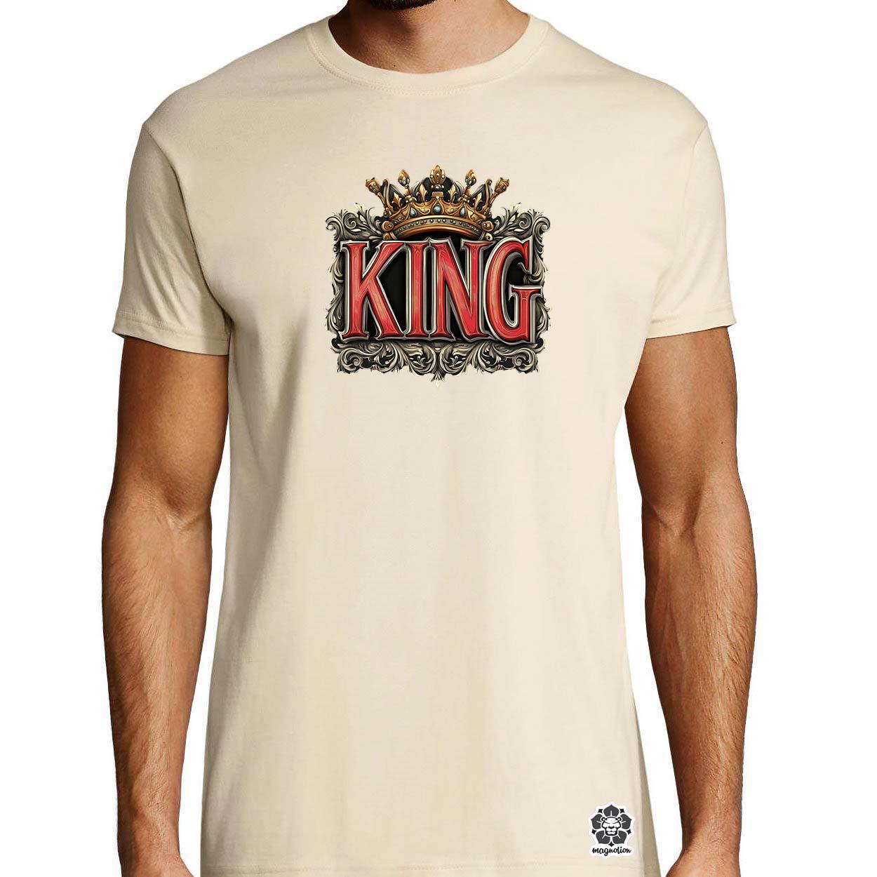 King v7 egyedi póló 