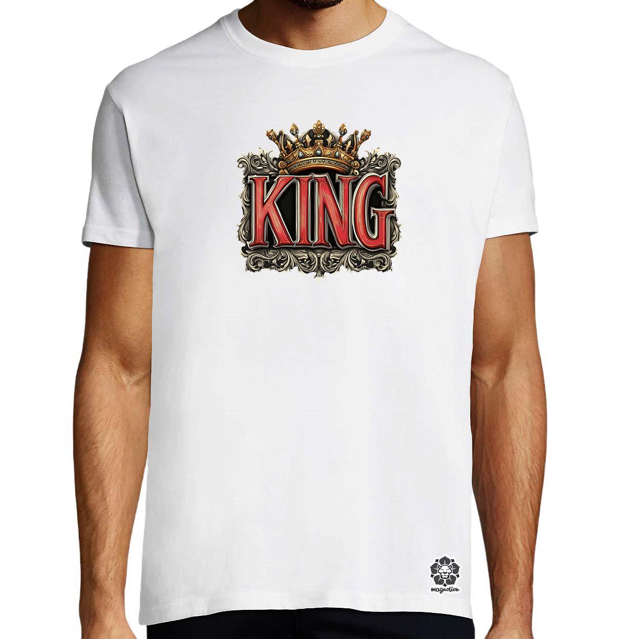 King v7 egyedi póló 