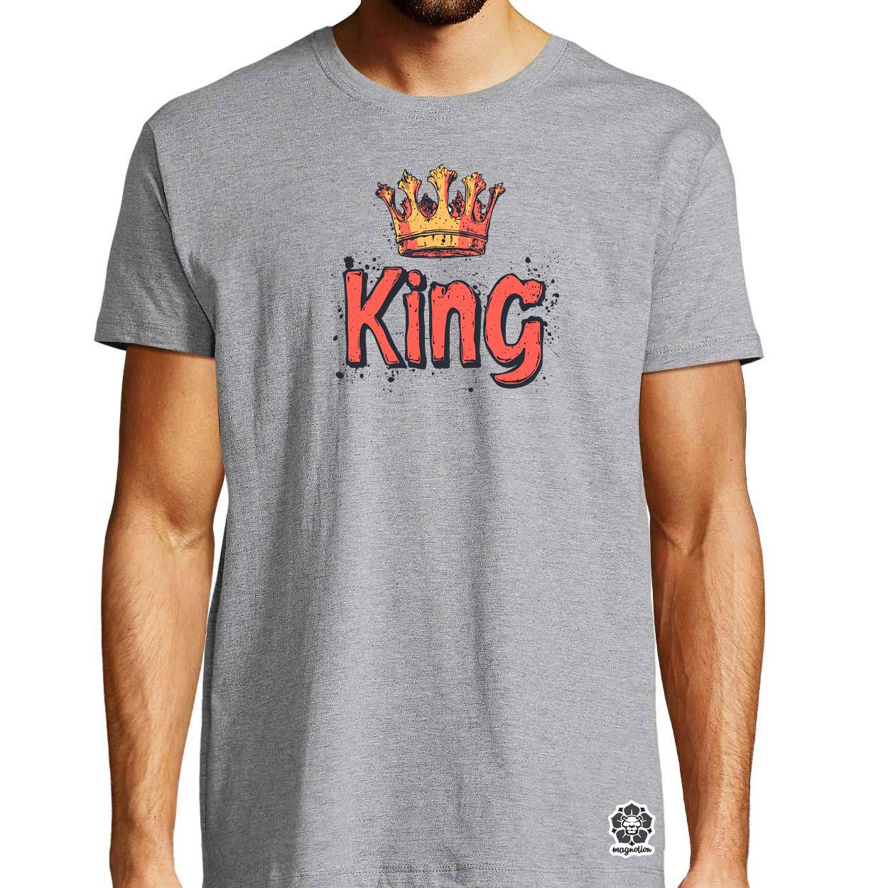 King v8 egyedi póló 