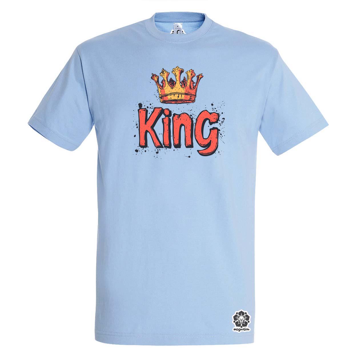 King v8 egyedi póló 
