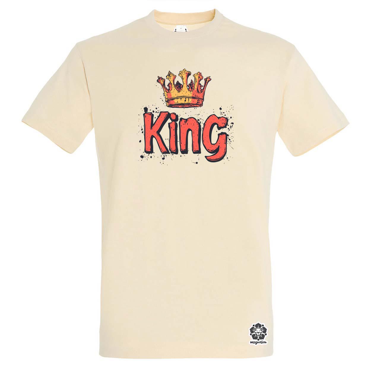 King v8 egyedi póló 