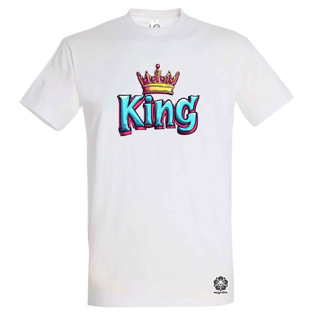 King v9 egyedi póló 