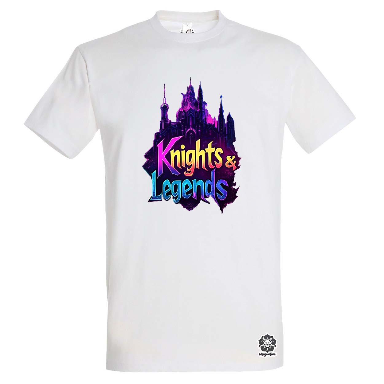 Knights and legends v1 egyedi póló 