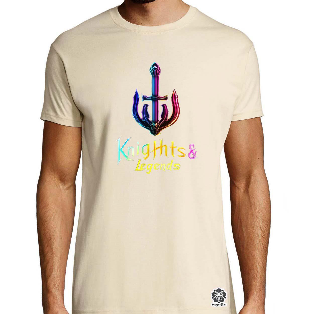 Knights and legends v3 egyedi póló 
